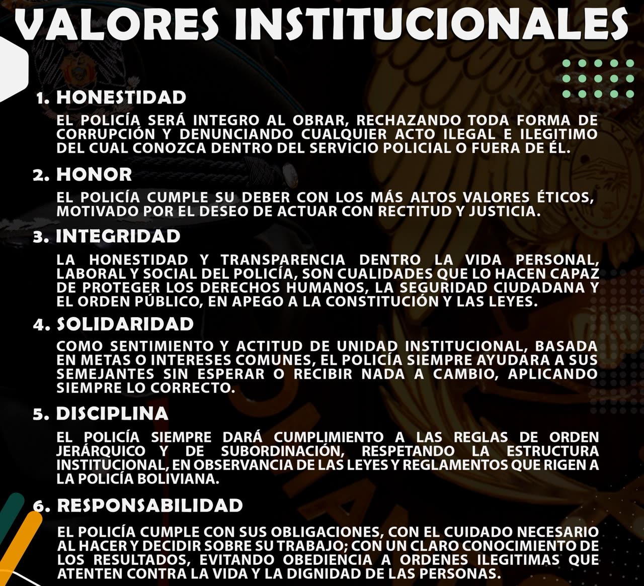 Trabajo y actividades de la Inspectoría General
