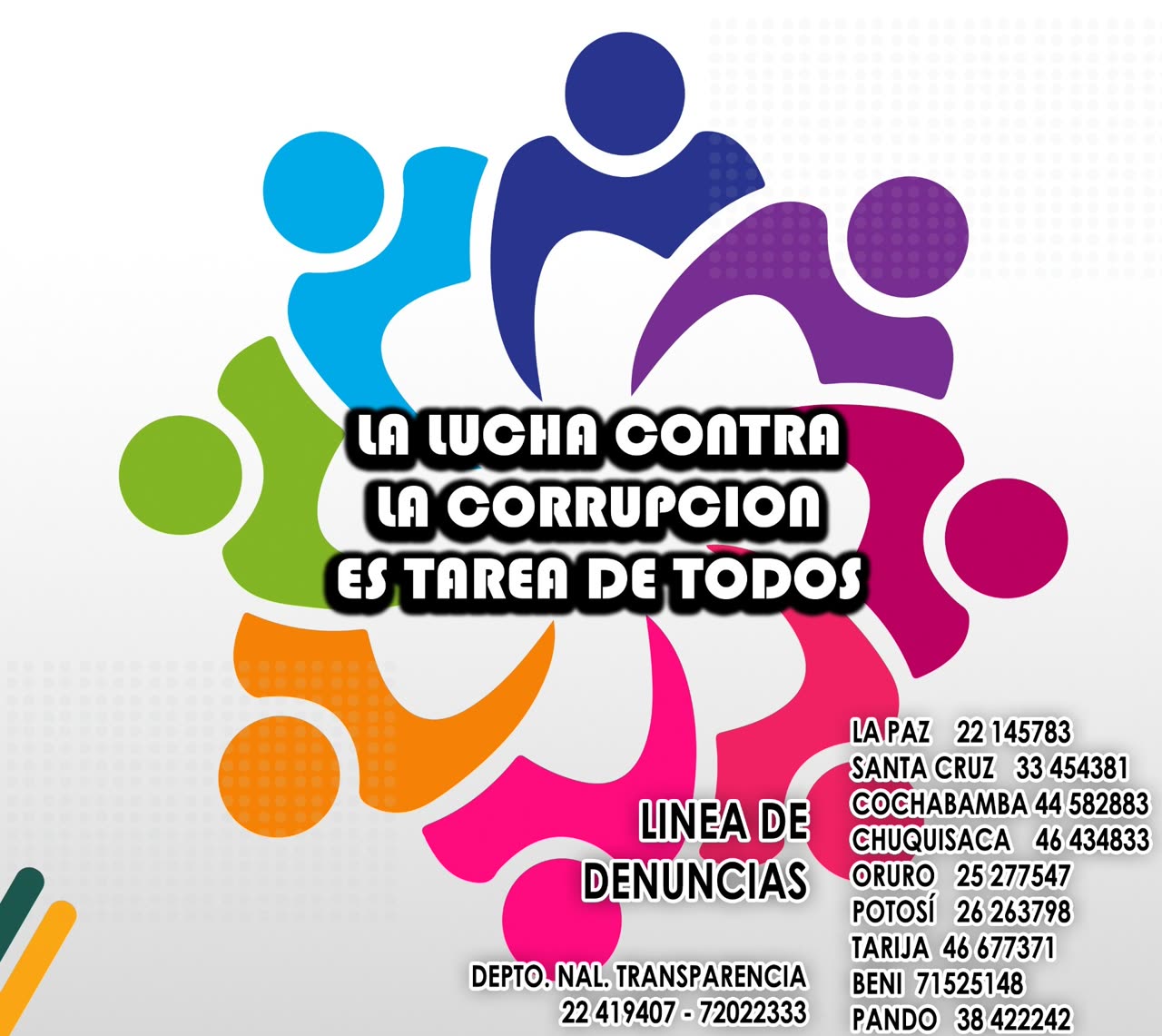Trabajo y actividades de la Inspectoría General