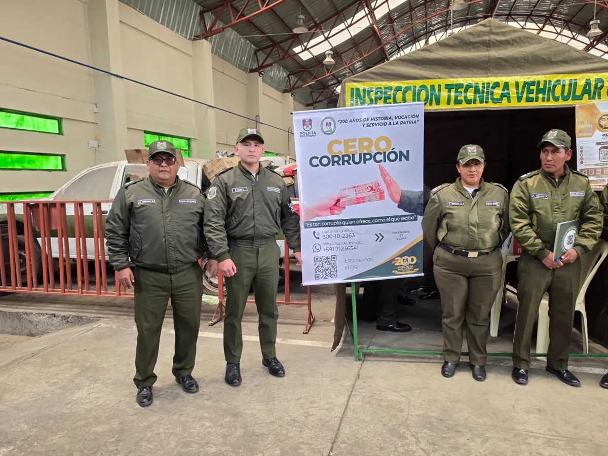 Acceso a la información y lucha contra la corrupción — Inspectoría Departamental de Policía Potosí