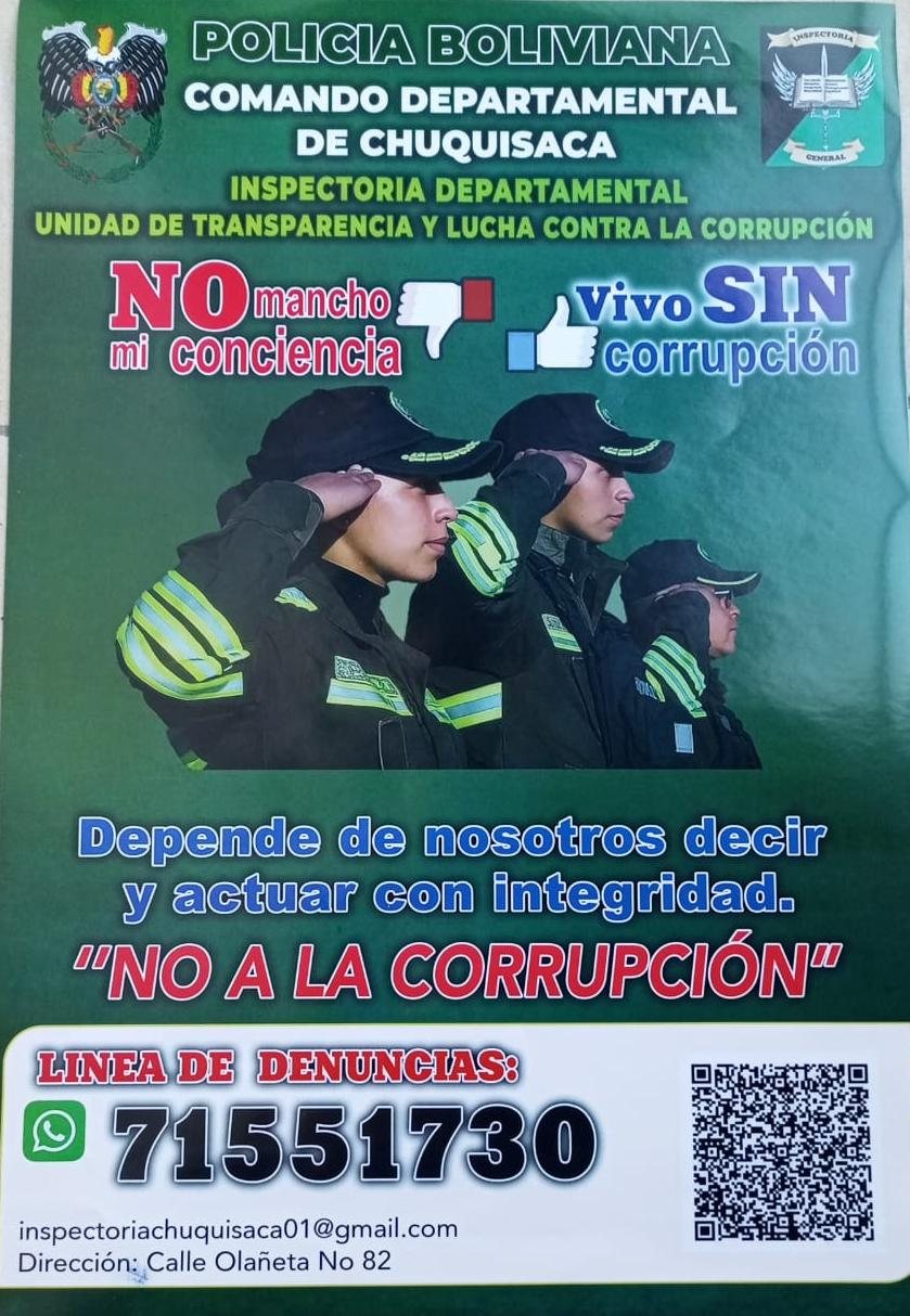 Actividad institucional de la Inspectoría General — 06